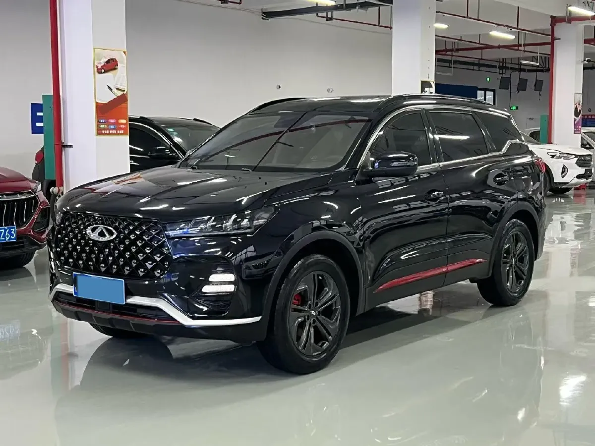 2022 Chery Tiggo 7 1.5T 156HP L4 CVT,autocango,china used car exporter,china ev exporter,chinese used car exporter,chinese used ev exporter