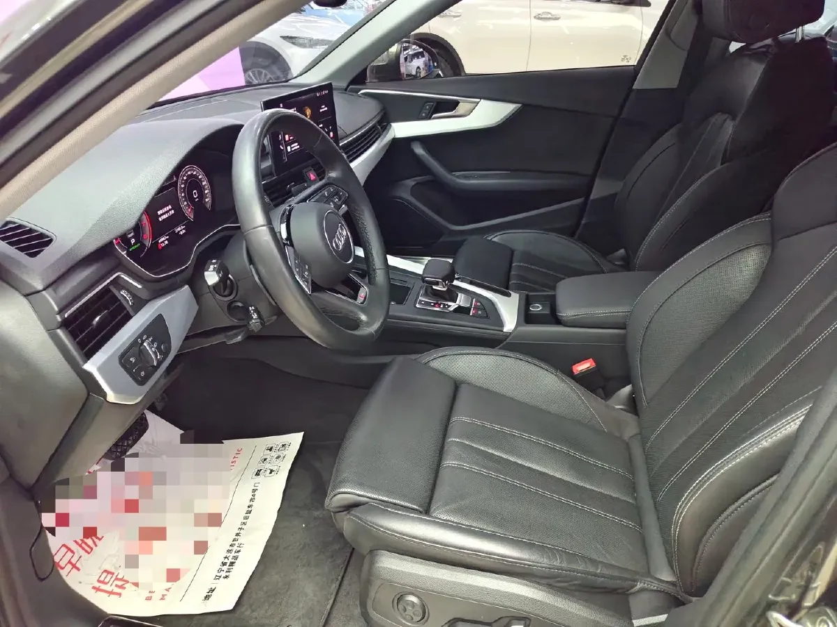 2022 Audi A4L 2.0T 190HP L4 7DCT,autocango,china used car exporter,china ev exporter,chinese used car exporter,chinese used ev exporter