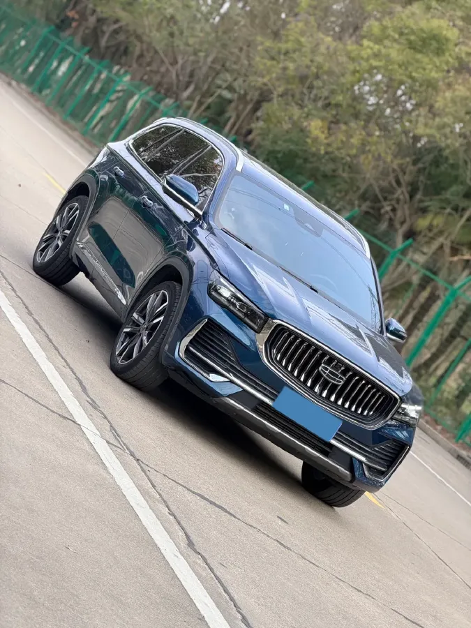 2021 Geely Monjaro 2.0T 218HP L4 7DCT,autocango,china used car exporter,china ev exporter,chinese used car exporter,chinese used ev exporter