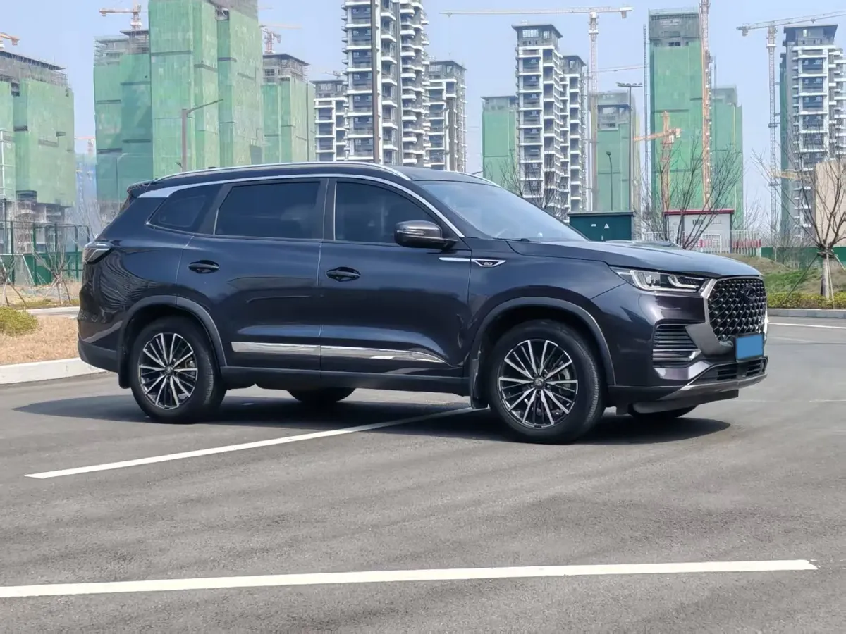 2022 Chery Tiggo 8 Plus 1.6T 197HP L4 7DCT,autocango,china used car exporter,china ev exporter,chinese used car exporter,chinese used ev exporter