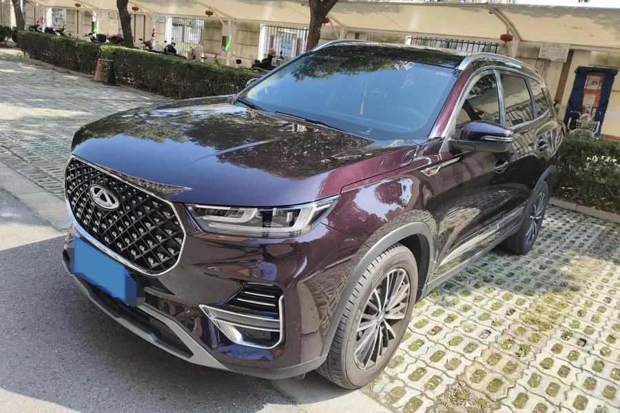 2021 Chery Tiggo 8 Plus 1.6T 197HP L4 7DCT,autocango,china used car exporter,china ev exporter,chinese used car exporter,chinese used ev exporter