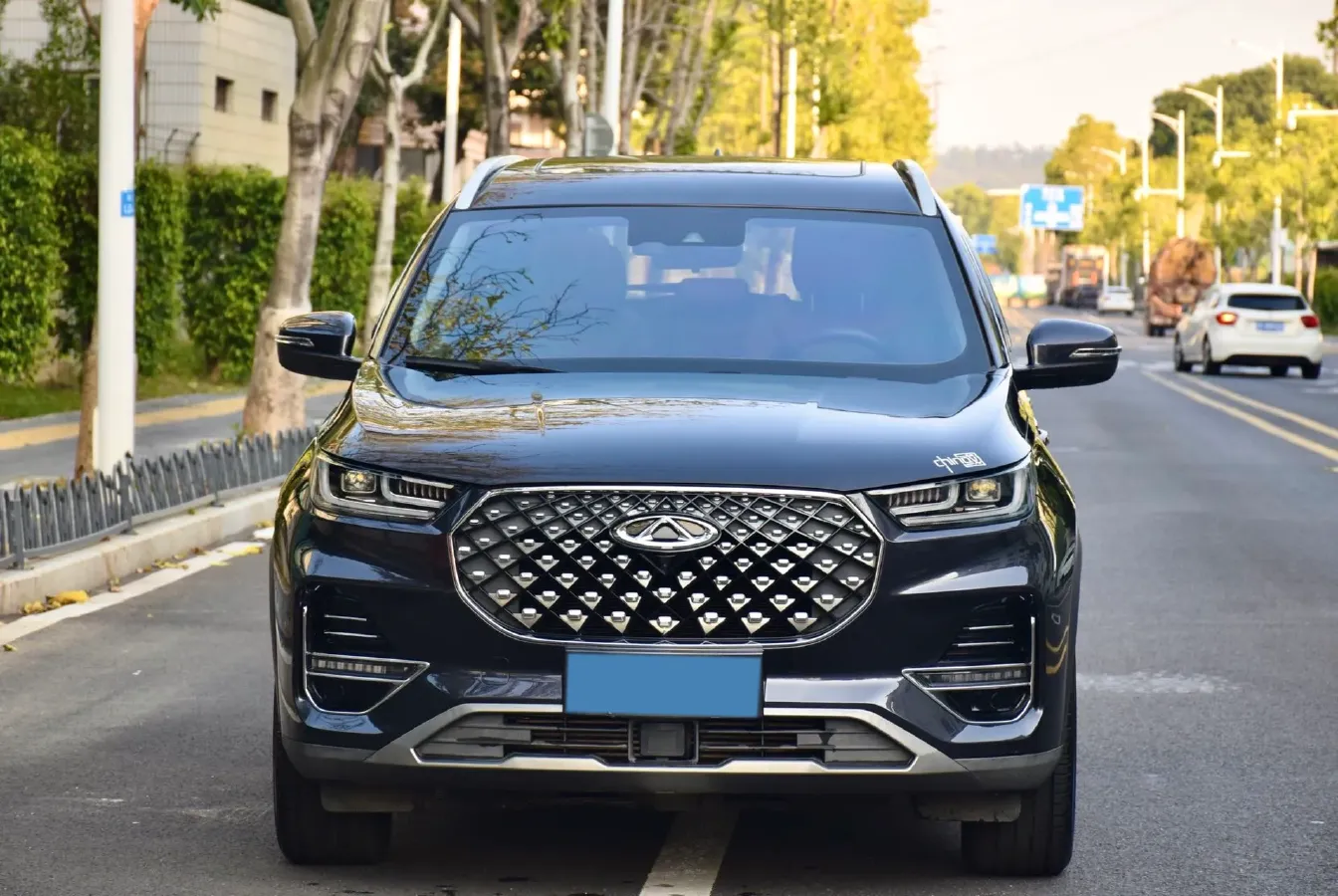 2021 Chery Tiggo 8 Plus 1.6T 197HP L4 7DCT,autocango,china used car exporter,china ev exporter,chinese used car exporter,chinese used ev exporter