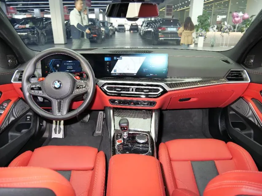 2023 BMW M3 3.0T 510HP L6 8AT,autocango,china used car exporter,china ev exporter,chinese used car exporter,chinese used ev exporter