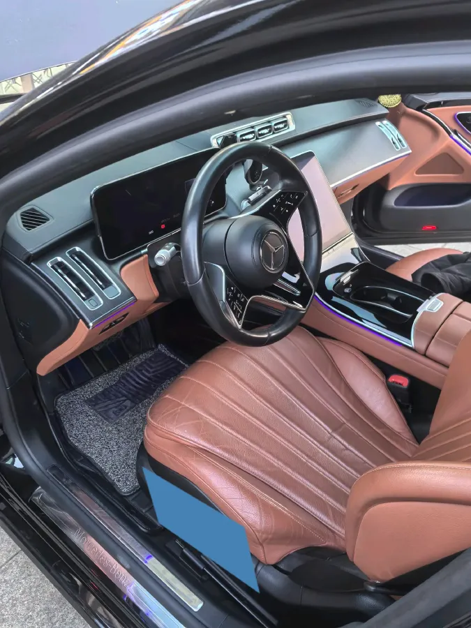 2022 Mercedes-Benz S Class 2.5T 313HP L6 9AT,autocango,china used car exporter,china ev exporter,chinese used car exporter,chinese used ev exporter