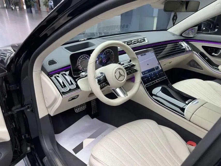 2022 Mercedes-Benz S Class 2.5T 367HP L6 9AT,autocango,china used car exporter,china ev exporter,chinese used car exporter,chinese used ev exporter