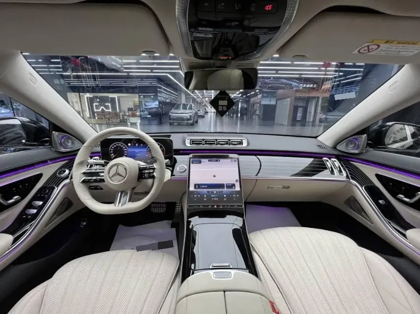 2022 Mercedes-Benz S Class 2.5T 367HP L6 9AT,autocango,china used car exporter,china ev exporter,chinese used car exporter,chinese used ev exporter