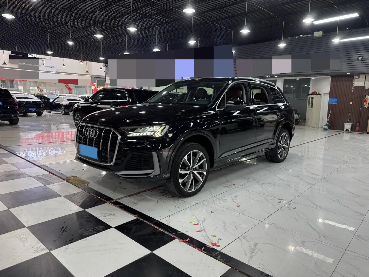 2021 Audi Q7 3.0T 340HP V6 8AT,autocango,china used car exporter,china ev exporter,chinese used car exporter,chinese used ev exporter