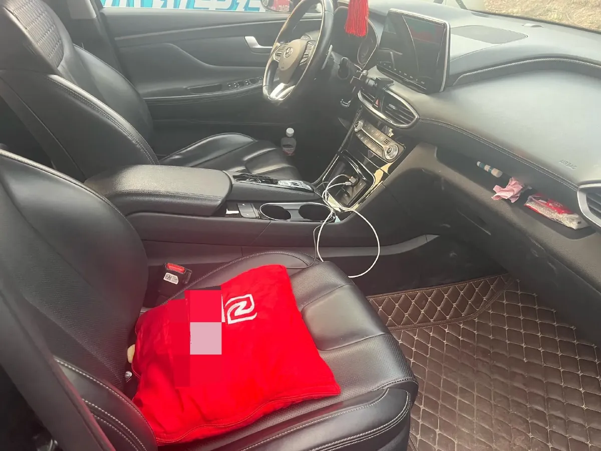 2019 Hyundai Santafe 2.0T 240HP L4 8AT,autocango,china used car exporter,china ev exporter,chinese used car exporter,chinese used ev exporter