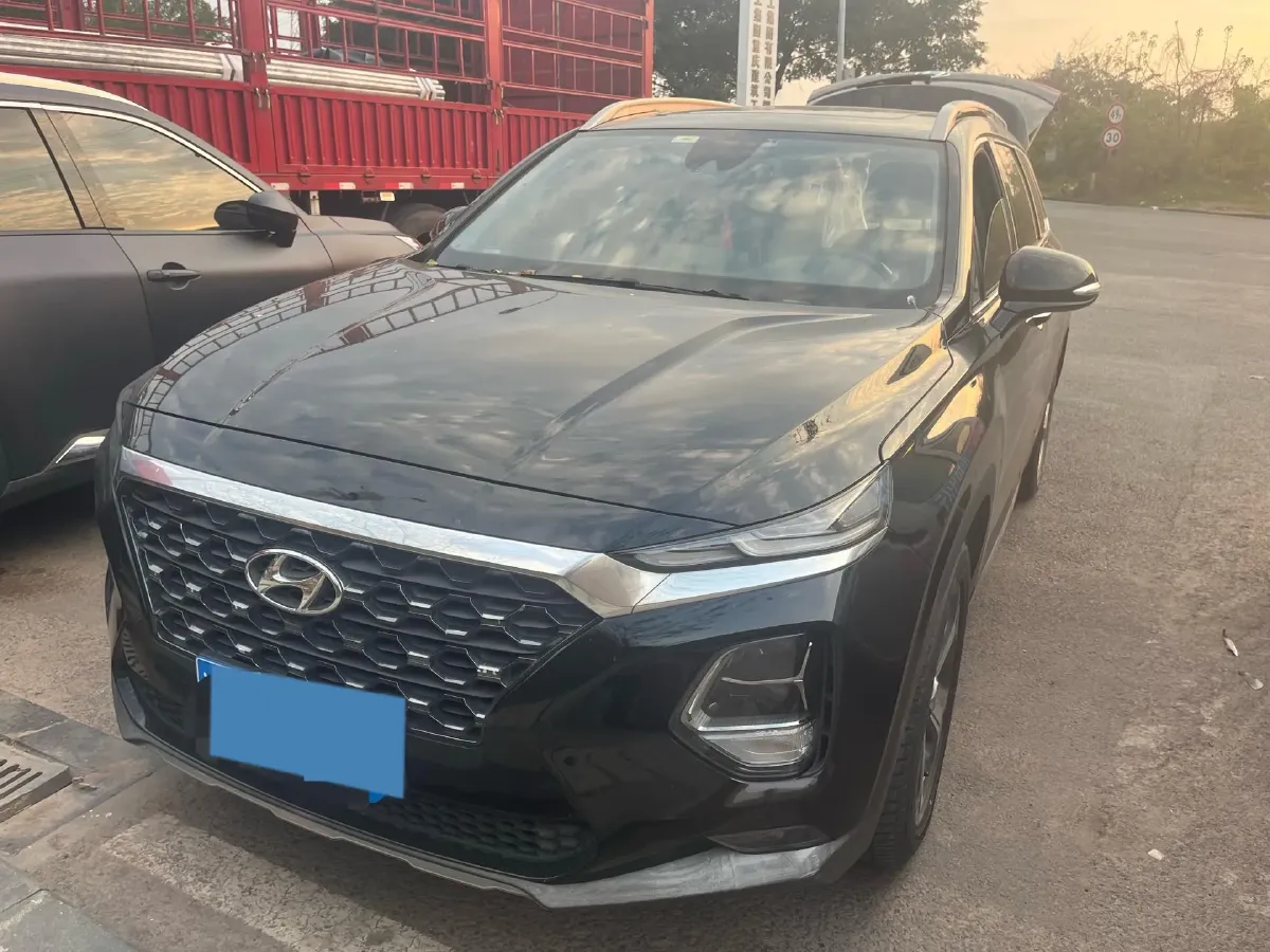 2019 Hyundai Santafe 2.0T 240HP L4 8AT,autocango,china used car exporter,china ev exporter,chinese used car exporter,chinese used ev exporter