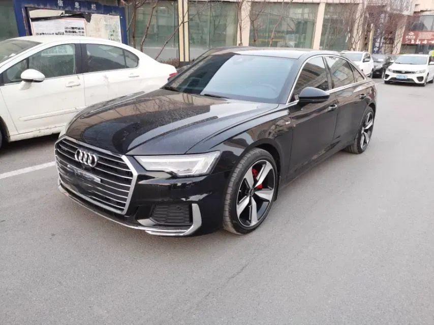 2021 Audi A6L 2.0T 190HP L4 7DCT,autocango,china used car exporter,china ev exporter,chinese used car exporter,chinese used ev exporter
