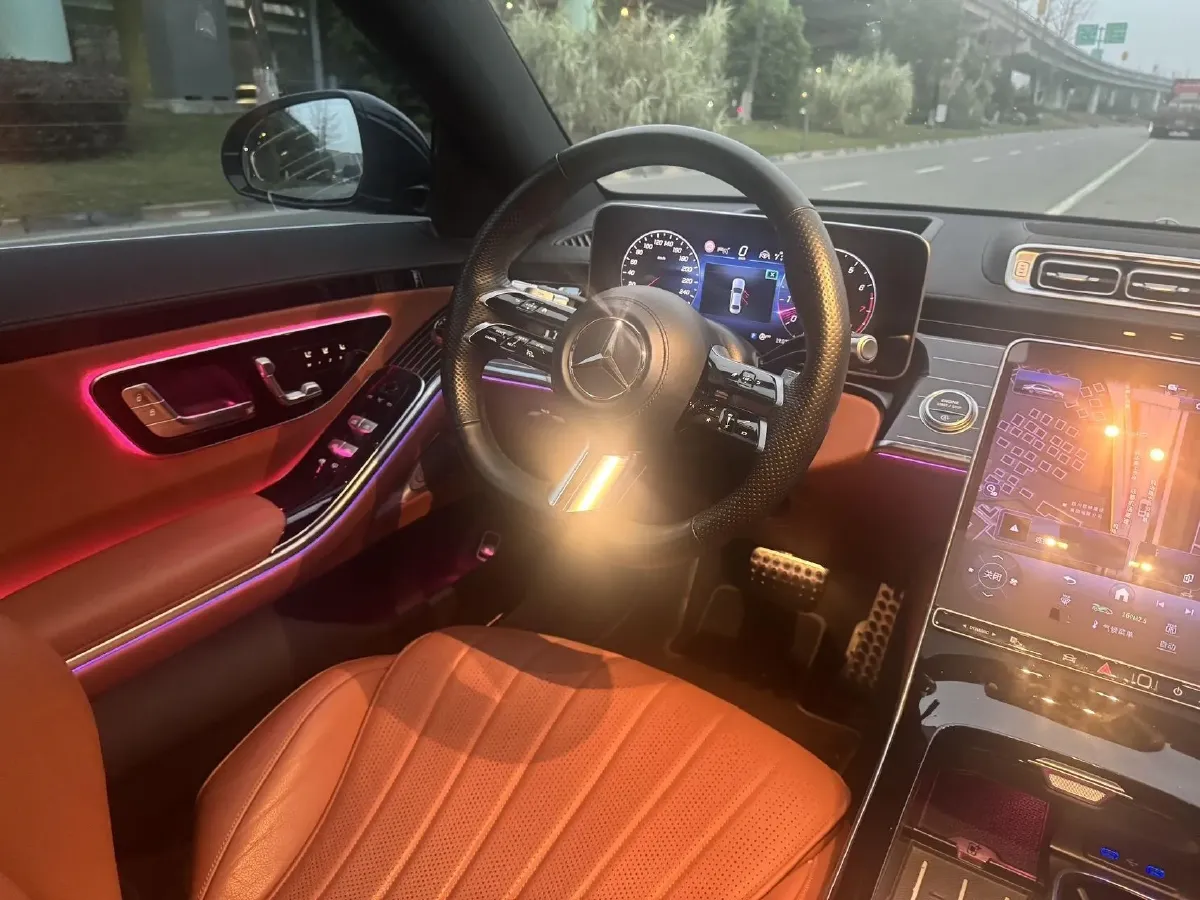 2022 Mercedes-Benz S Class 2.5T 367HP L6 9AT,autocango,china used car exporter,china ev exporter,chinese used car exporter,chinese used ev exporter