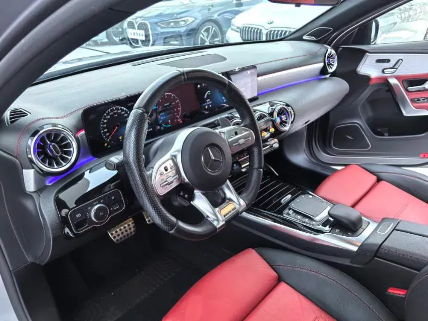 2020 Mercedes-Benz A AMG 2.0T 306HP L4 7DCT,autocango,china used car exporter,china ev exporter,chinese used car exporter,chinese used ev exporter