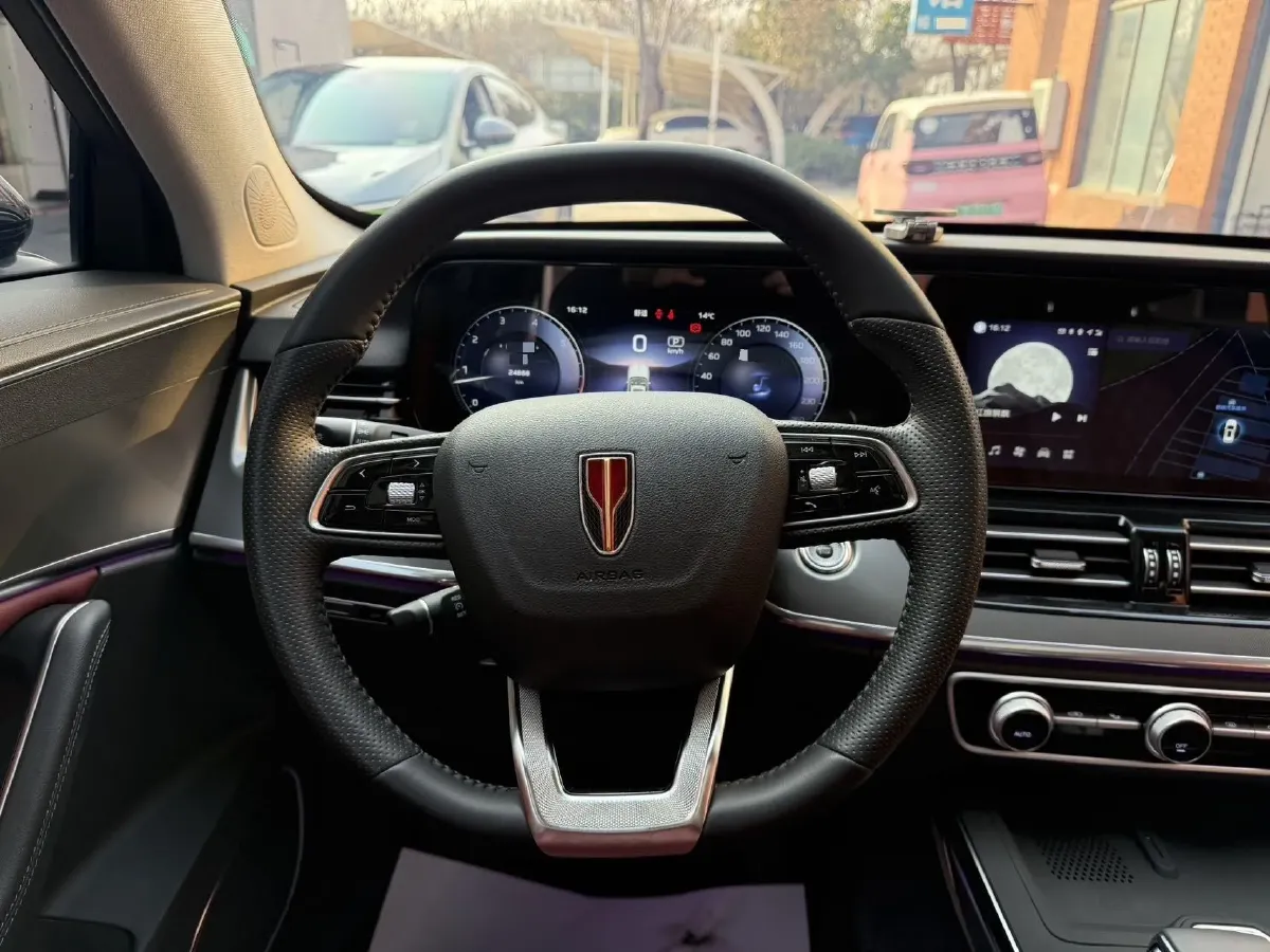 2023 HongQi HS5 2.0T 252HP L4 8AT,autocango,china used car exporter,china ev exporter,chinese used car exporter,chinese used ev exporter