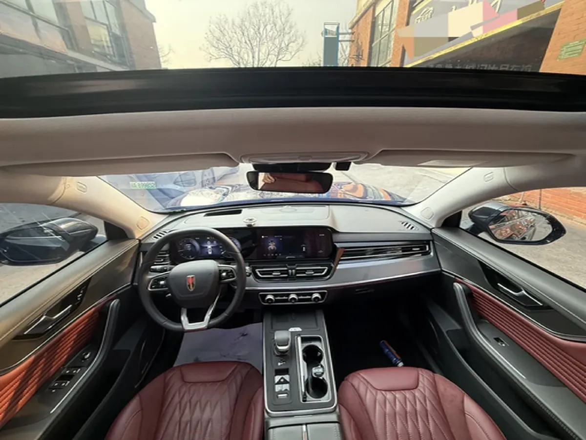 2023 HongQi HS5 2.0T 252HP L4 8AT,autocango,china used car exporter,china ev exporter,chinese used car exporter,chinese used ev exporter