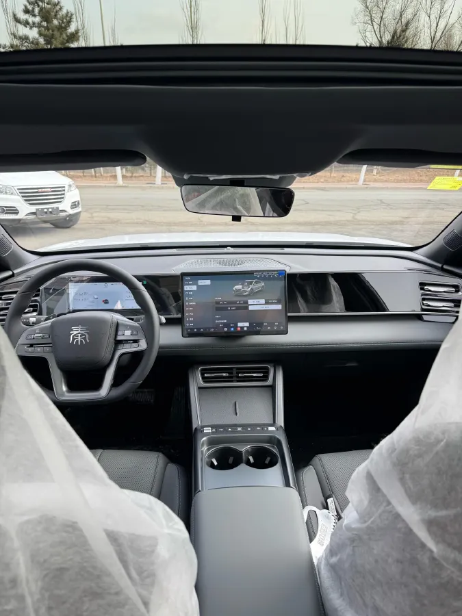 2026 BYD QinL 1.5L 101HP L4 E-CVT PHEV,autocango,china used car exporter,china ev exporter,chinese used car exporter,chinese used ev exporter