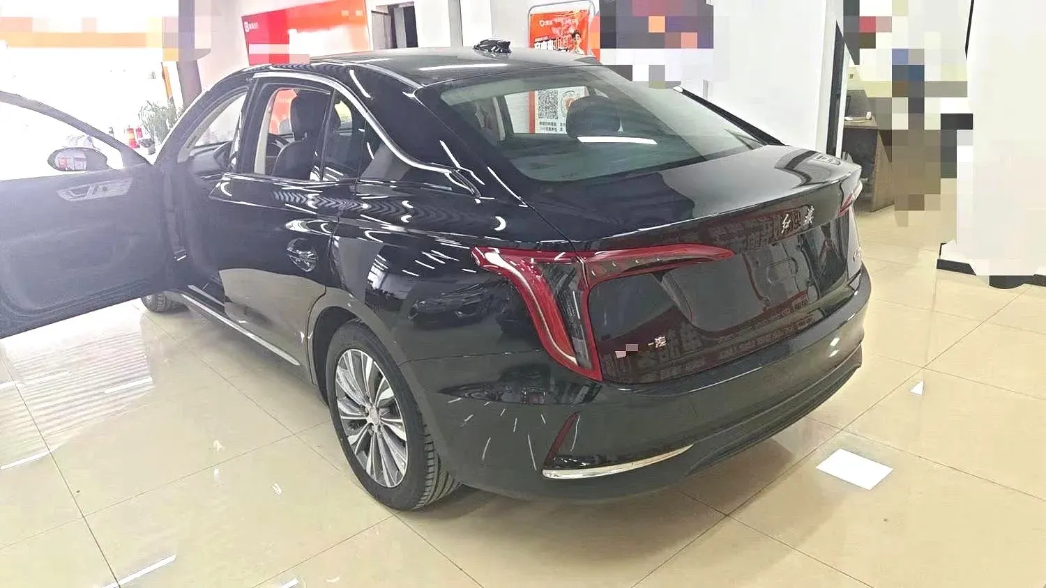 2023 HongQi E-QM5 BEV 54KWH,autocango,china used car exporter,china ev exporter,chinese used car exporter,chinese used ev exporter