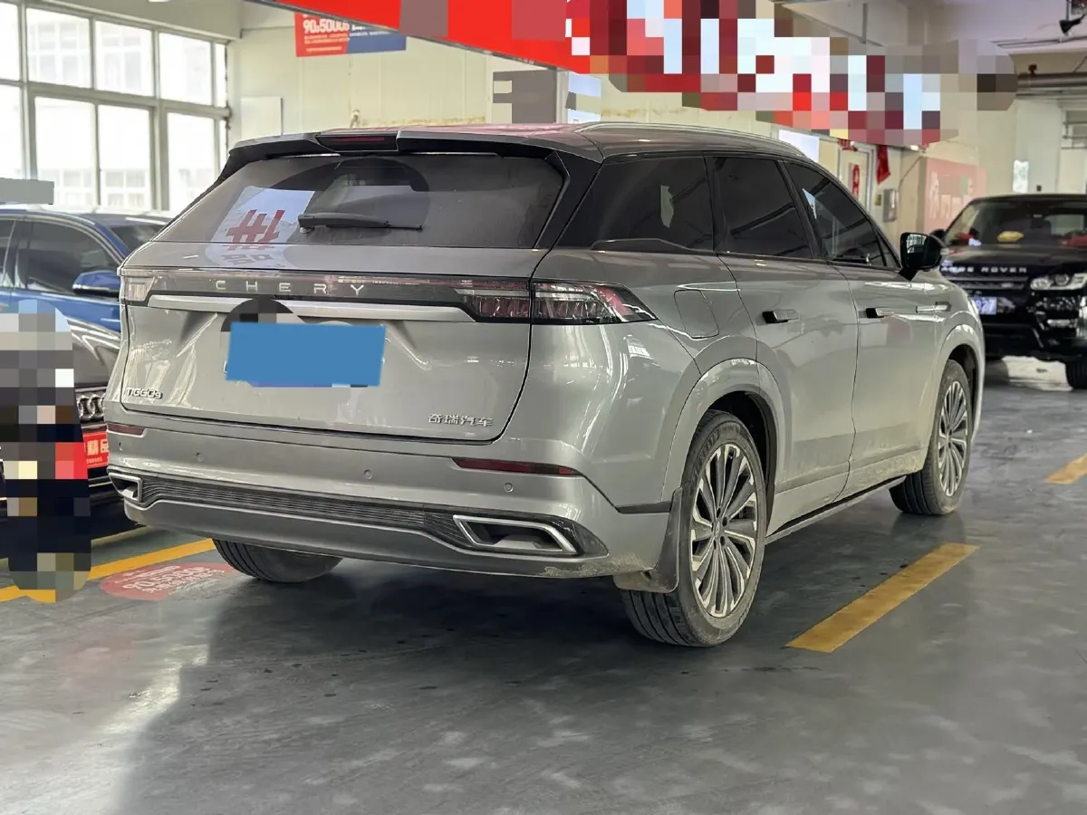2023 Chery Tiggo 9 2.0T 261HP L4 7DCT,autocango,china used car exporter,china ev exporter,chinese used car exporter,chinese used ev exporter