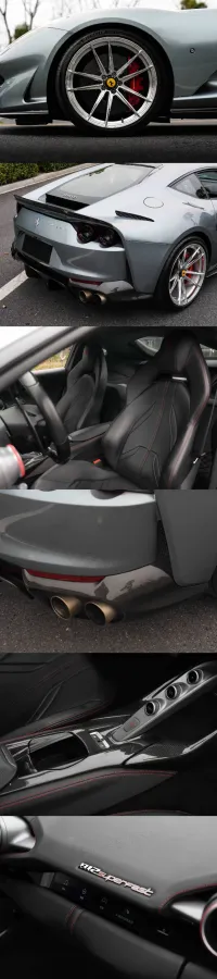 2017 Ferrari 812 6.5L 800HP V12 7DCT,autocango,china used car exporter,china ev exporter,chinese used car exporter,chinese used ev exporter