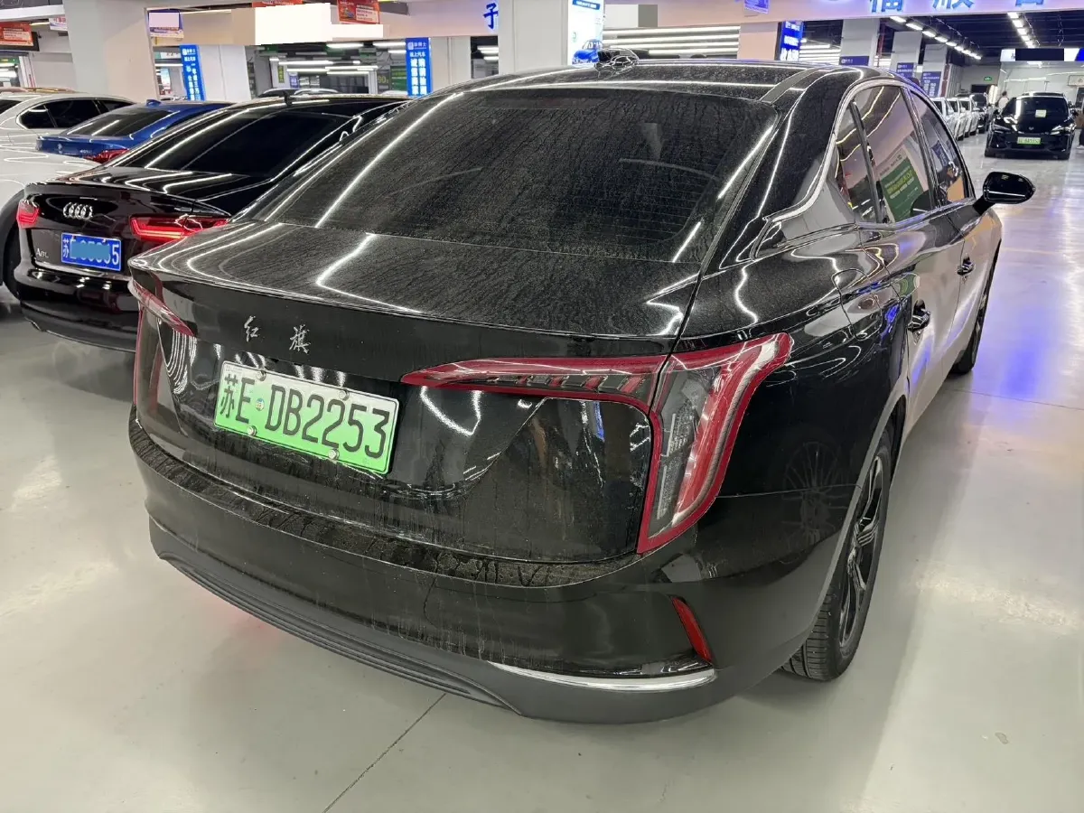 2021 HongQi E-QM5 BEV 54KWH,autocango,china used car exporter,china ev exporter,chinese used car exporter,chinese used ev exporter
