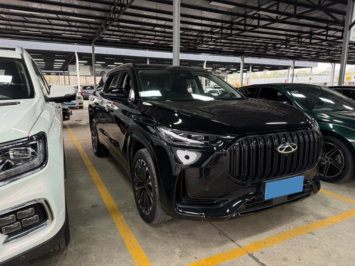2023 Chery Tiggo 9 2.0T 261HP L4 7DCT,autocango,china used car exporter,china ev exporter,chinese used car exporter,chinese used ev exporter
