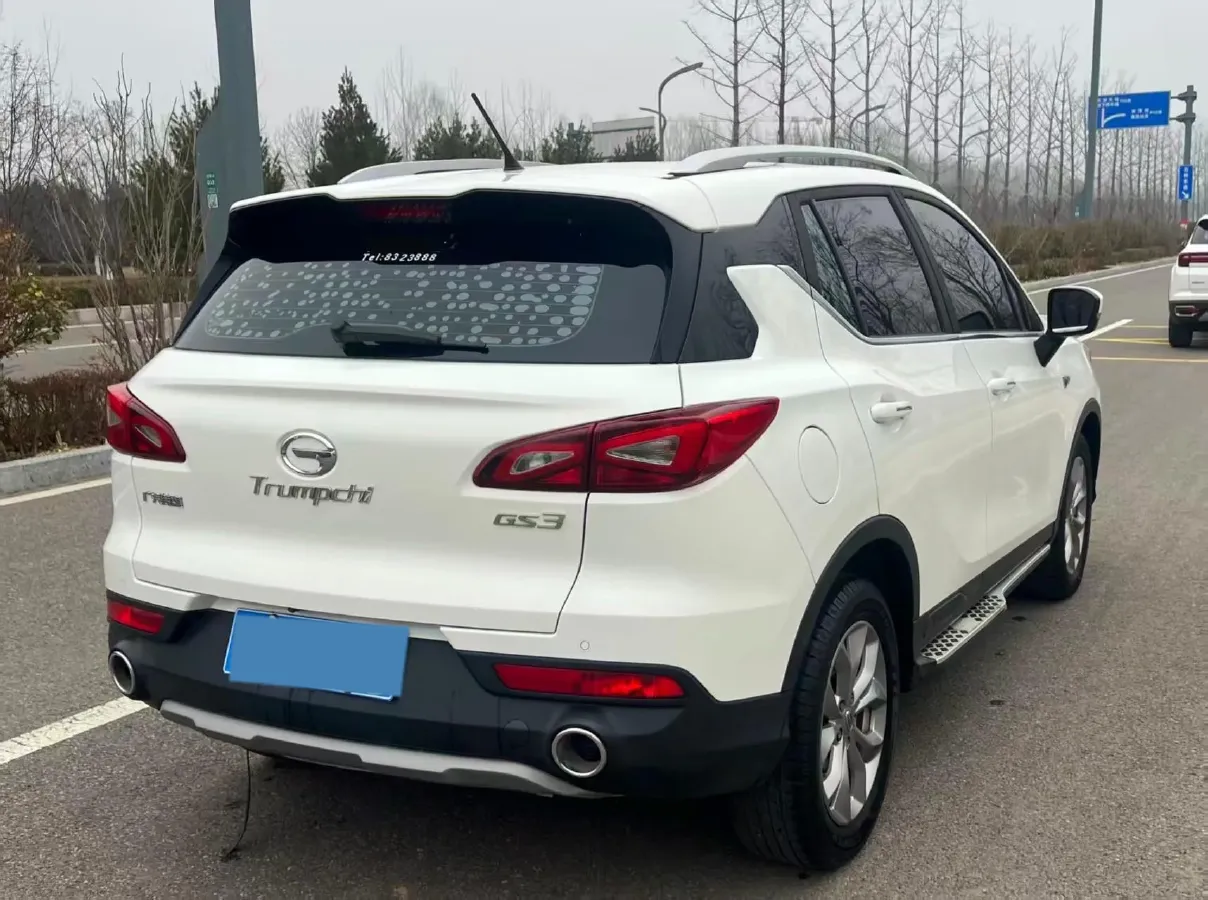 2017 GAC Trumpchi GS3 1.5L 114HP L4 6AT,autocango,china used car exporter,china ev exporter,chinese used car exporter,chinese used ev exporter