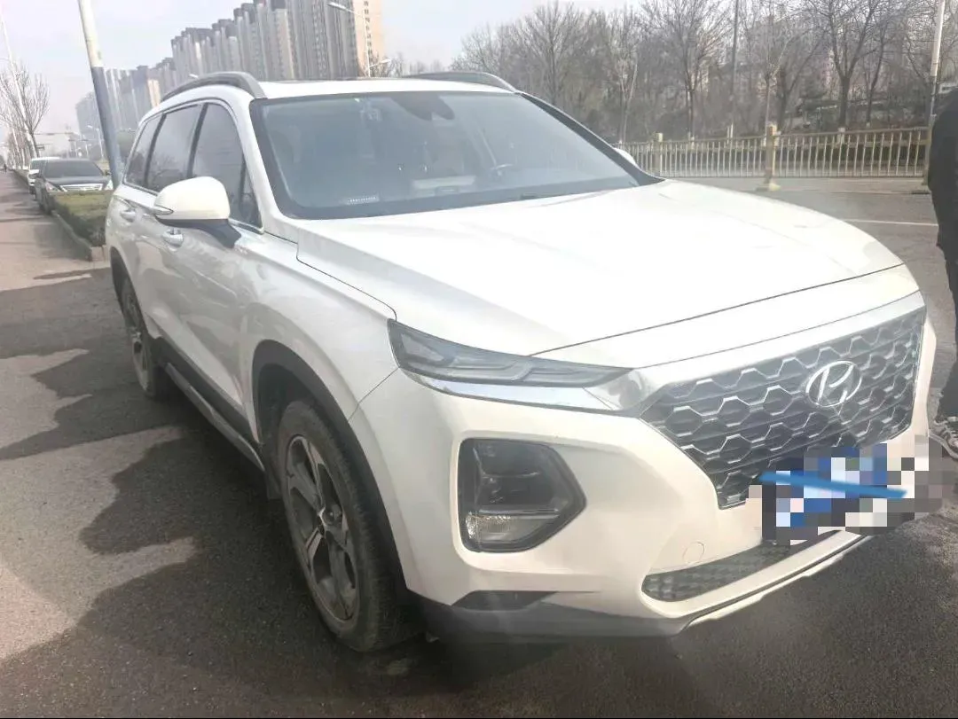 2019 Hyundai Santafe 2.0T 240HP L4 8AT,autocango,china used car exporter,china ev exporter,chinese used car exporter,chinese used ev exporter