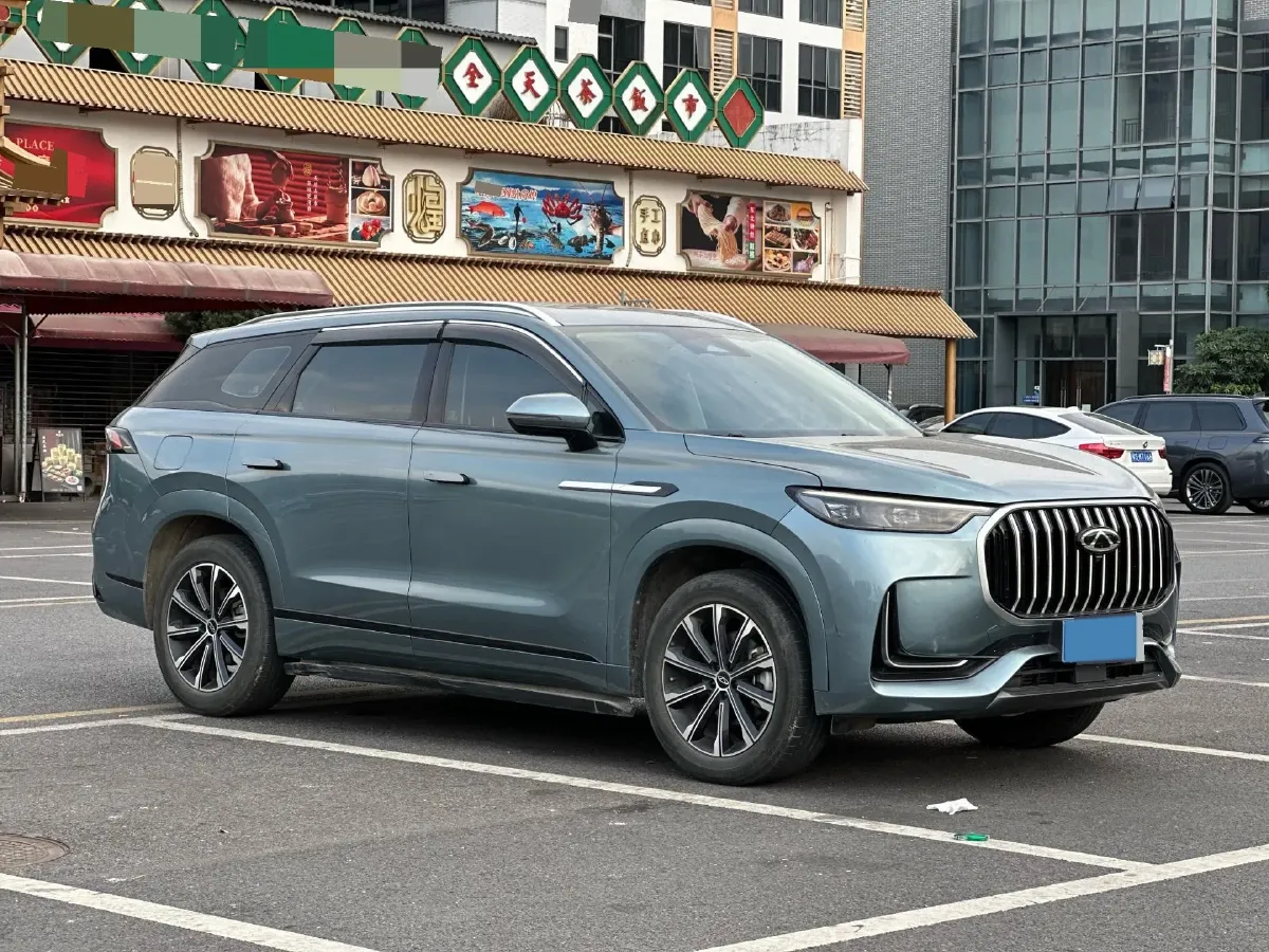 2023 Chery Tiggo 9 2.0T 261HP L4 7DCT,autocango,china used car exporter,china ev exporter,chinese used car exporter,chinese used ev exporter