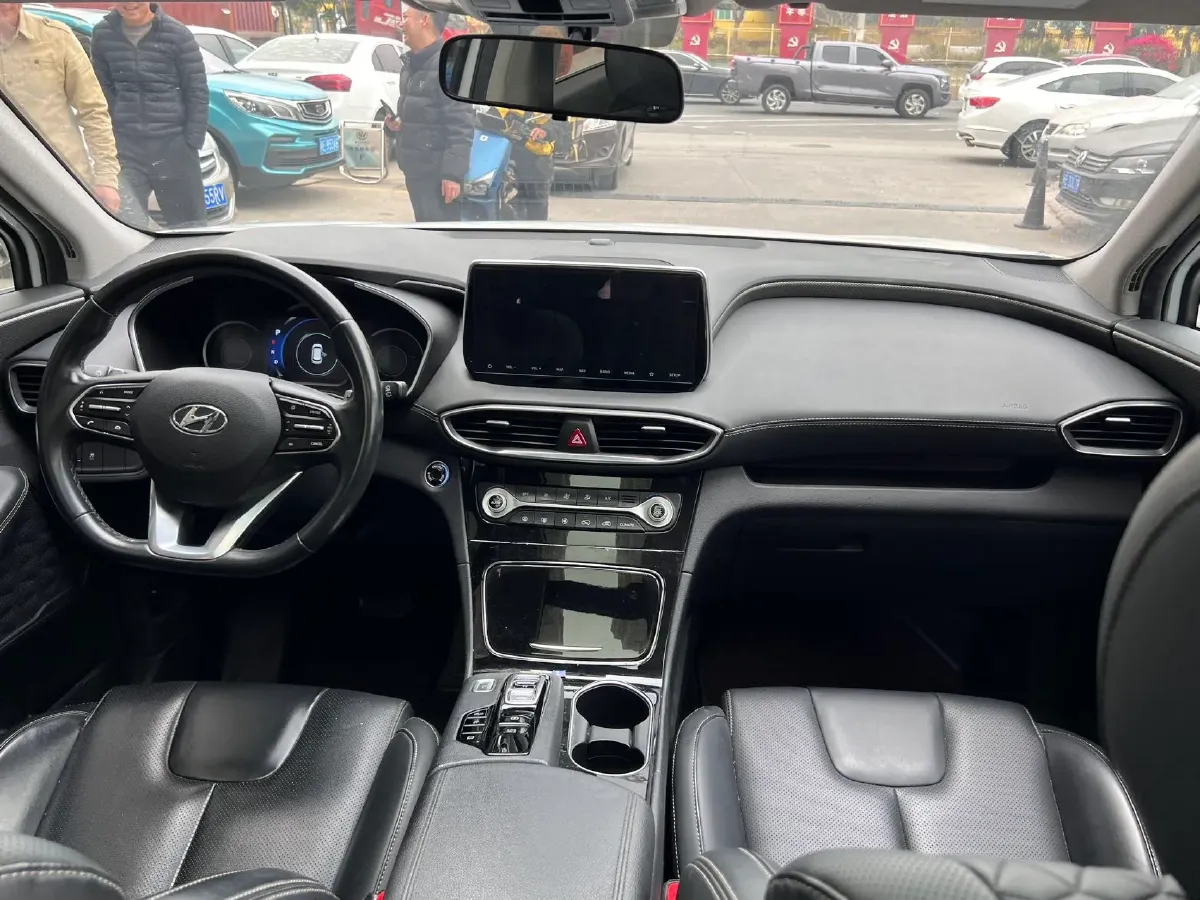 2019 Hyundai Santafe 2.0T 240HP L4 8AT,autocango,china used car exporter,china ev exporter,chinese used car exporter,chinese used ev exporter