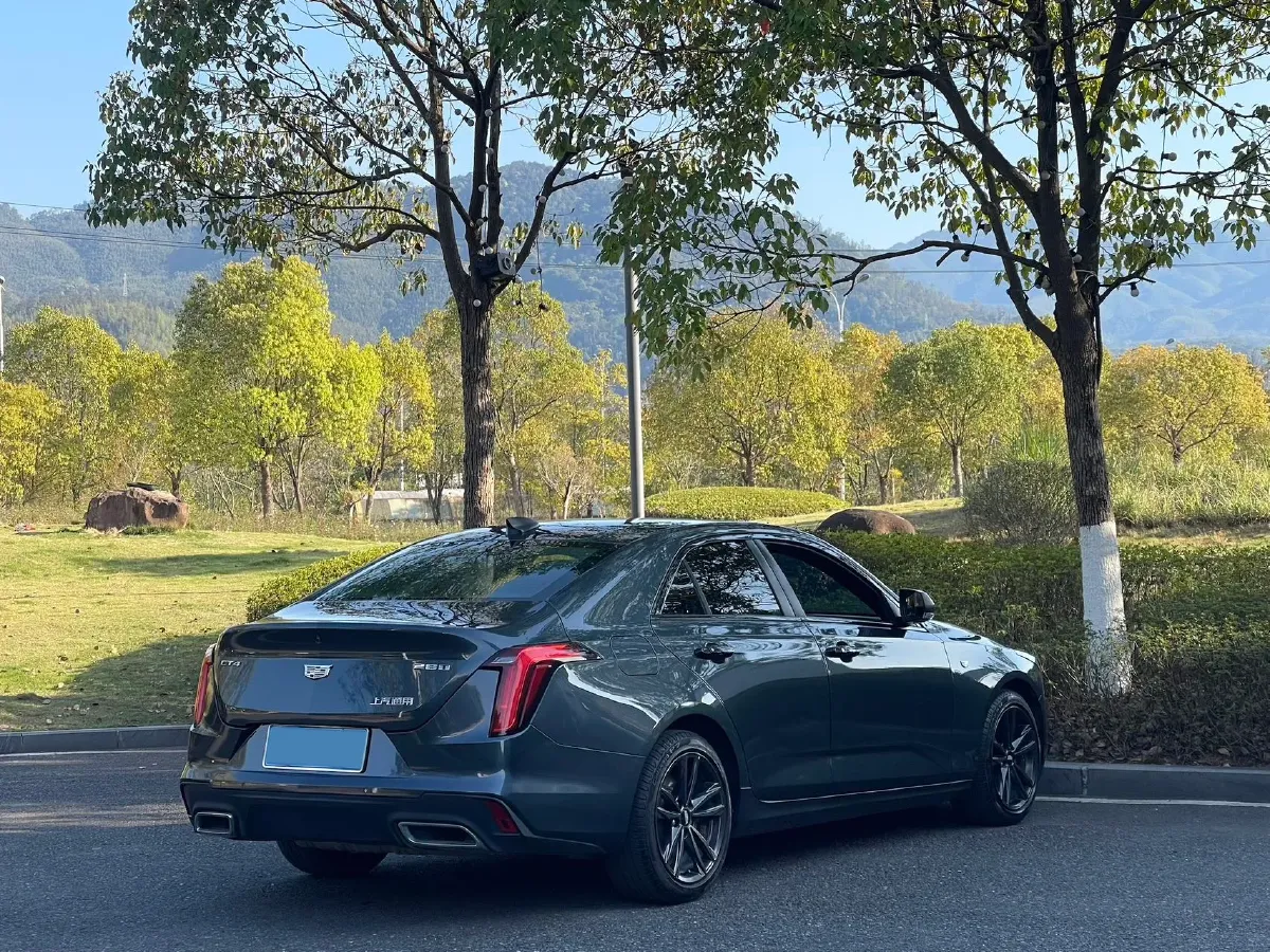 2022 Cadillac CT4 2.0T 237HP L4 8AT,autocango,china used car exporter,china ev exporter,chinese used car exporter,chinese used ev exporter