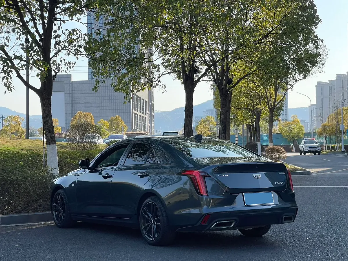 2022 Cadillac CT4 2.0T 237HP L4 8AT,autocango,china used car exporter,china ev exporter,chinese used car exporter,chinese used ev exporter