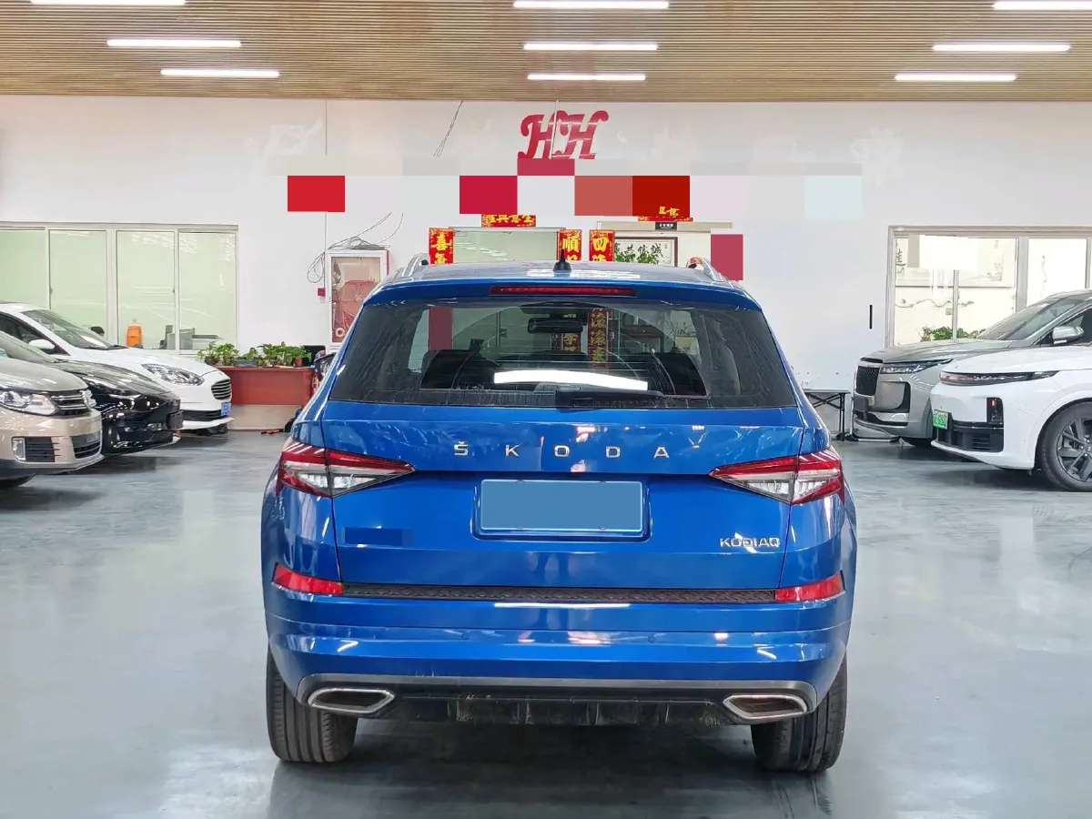 2022 Skoda Kodiak 2.0T 186HP L4 7DCT,autocango,china used car exporter,china ev exporter,chinese used car exporter,chinese used ev exporter
