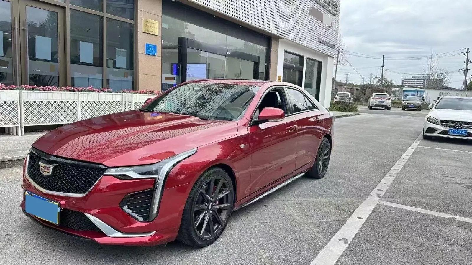 2021 Cadillac CT4 2.0T 237HP L4 8AT,autocango,china used car exporter,china ev exporter,chinese used car exporter,chinese used ev exporter
