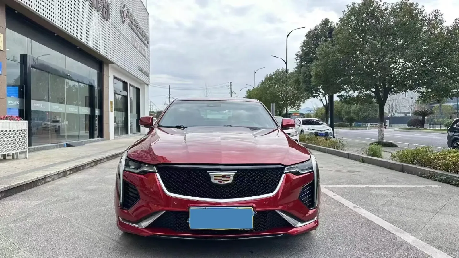 2021 Cadillac CT4 2.0T 237HP L4 8AT,autocango,china used car exporter,china ev exporter,chinese used car exporter,chinese used ev exporter