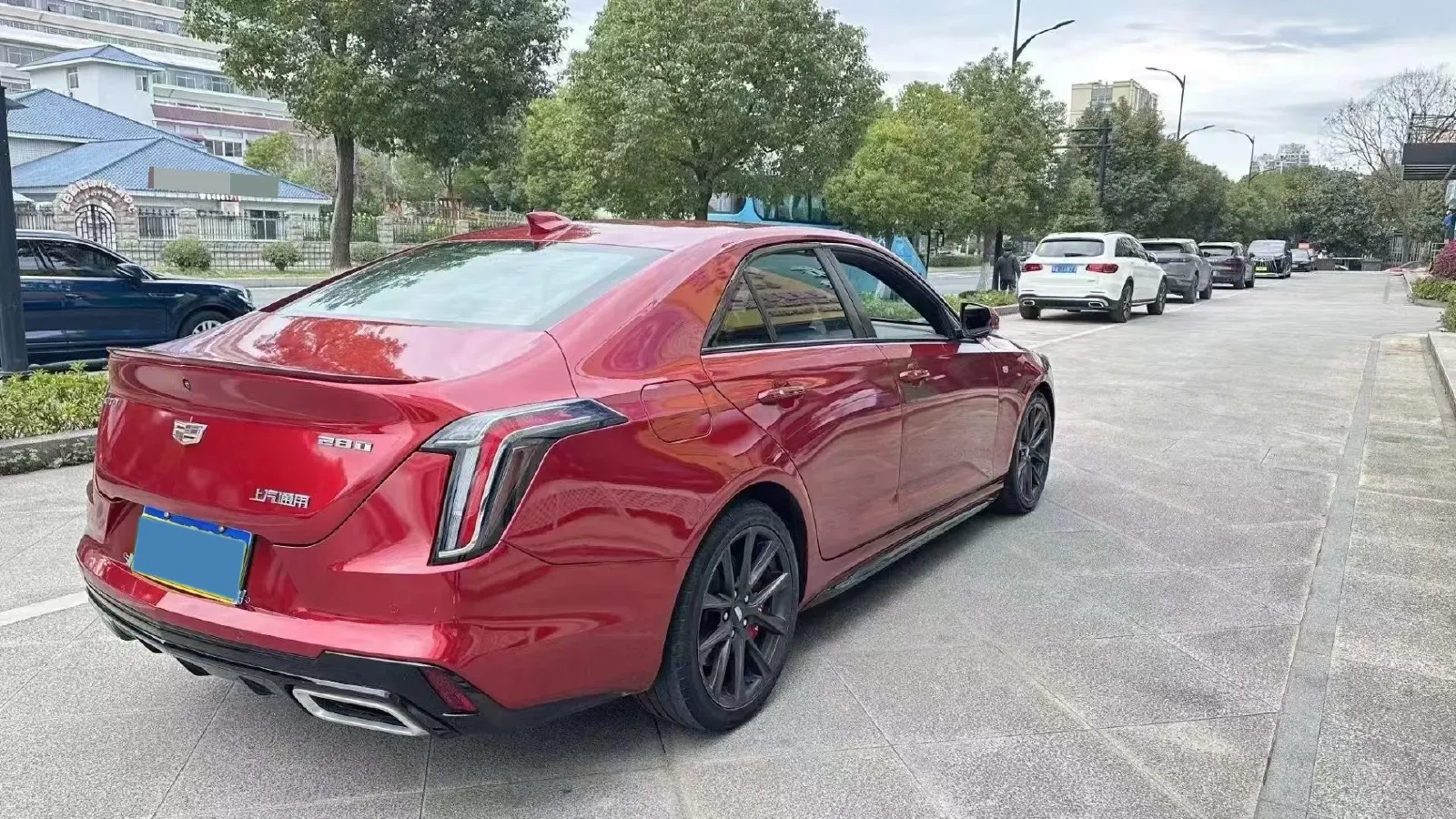 2021 Cadillac CT4 2.0T 237HP L4 8AT,autocango,china used car exporter,china ev exporter,chinese used car exporter,chinese used ev exporter