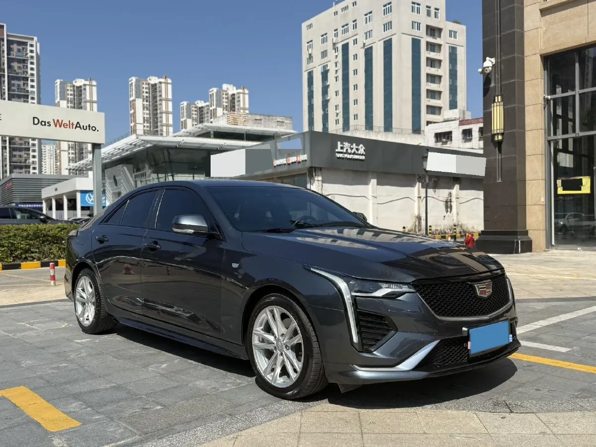 2021 Cadillac CT4 2.0T 237HP L4 8AT,autocango,china used car exporter,china ev exporter,chinese used car exporter,chinese used ev exporter