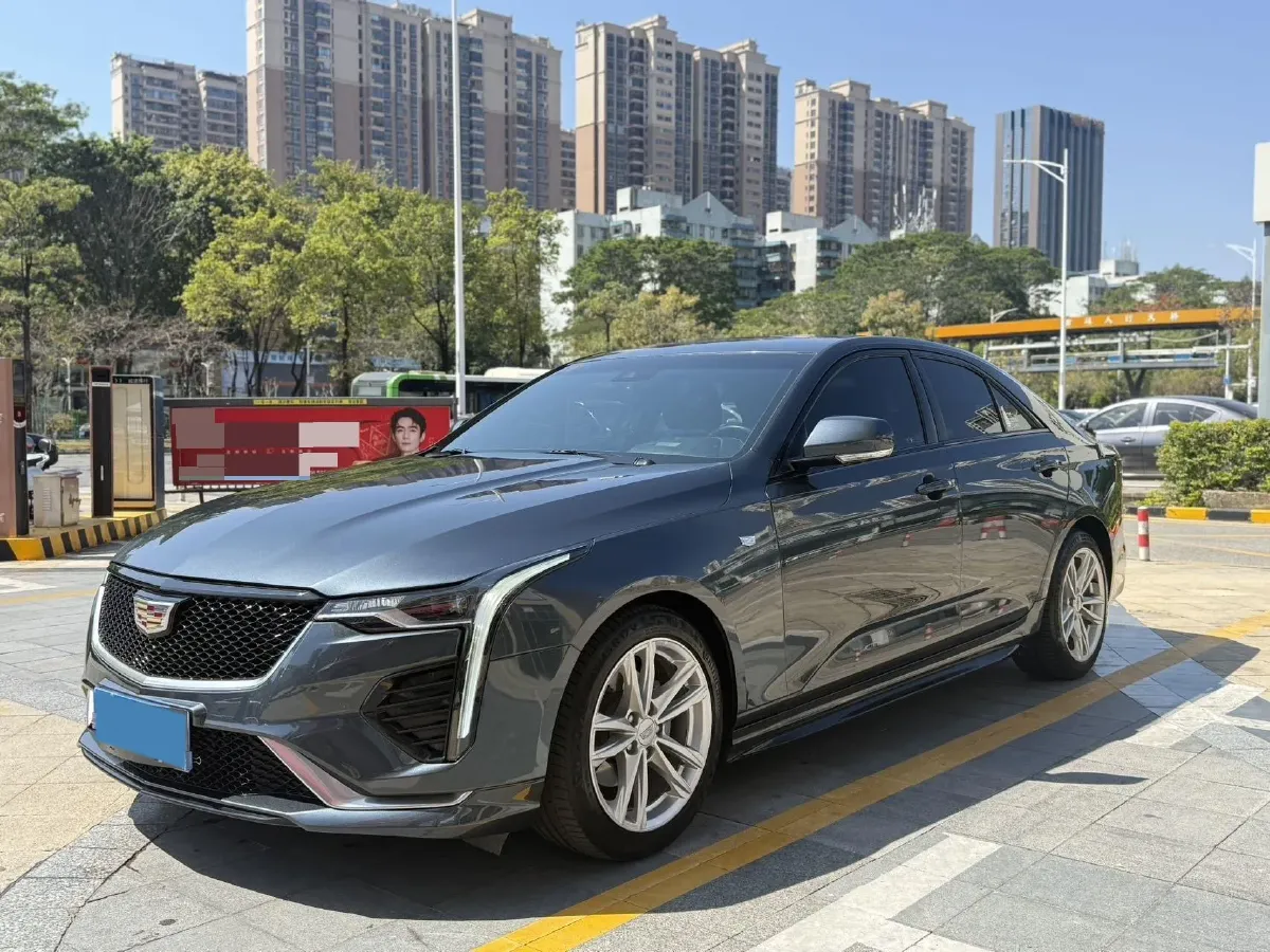 2021 Cadillac CT4 2.0T 237HP L4 8AT,autocango,china used car exporter,china ev exporter,chinese used car exporter,chinese used ev exporter