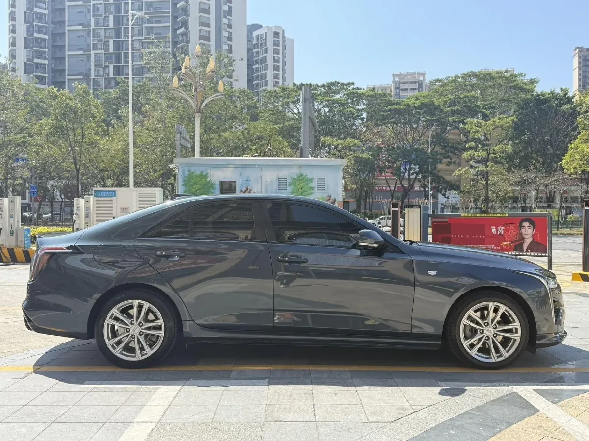 2021 Cadillac CT4 2.0T 237HP L4 8AT,autocango,china used car exporter,china ev exporter,chinese used car exporter,chinese used ev exporter