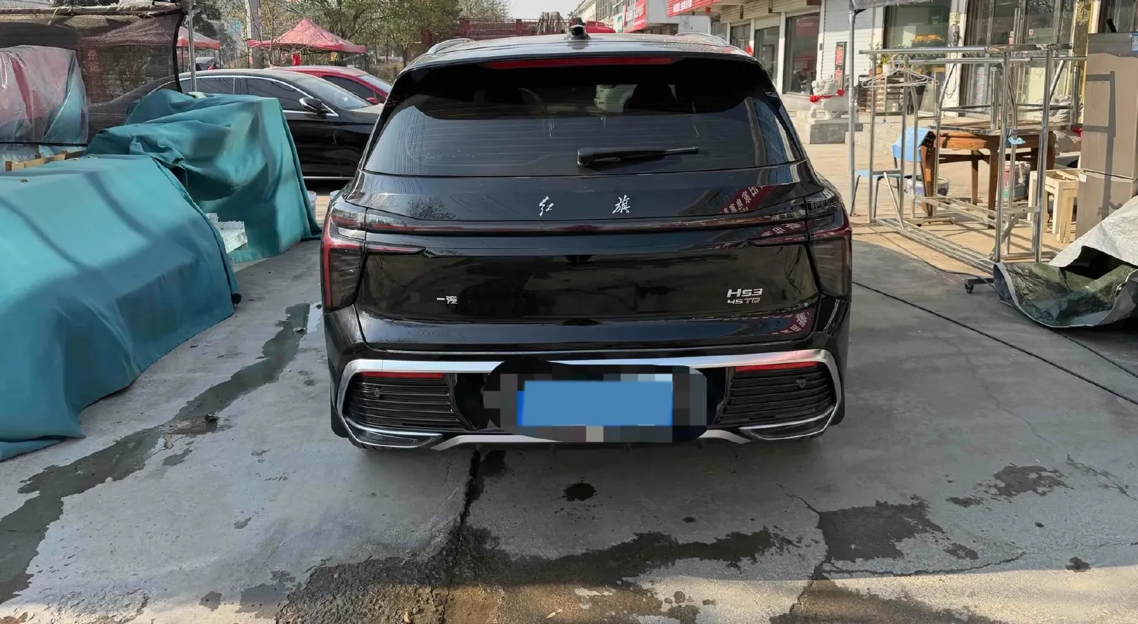 2023 HongQi HS3 2.0T 252HP L4 8AT,autocango,china used car exporter,china ev exporter,chinese used car exporter,chinese used ev exporter