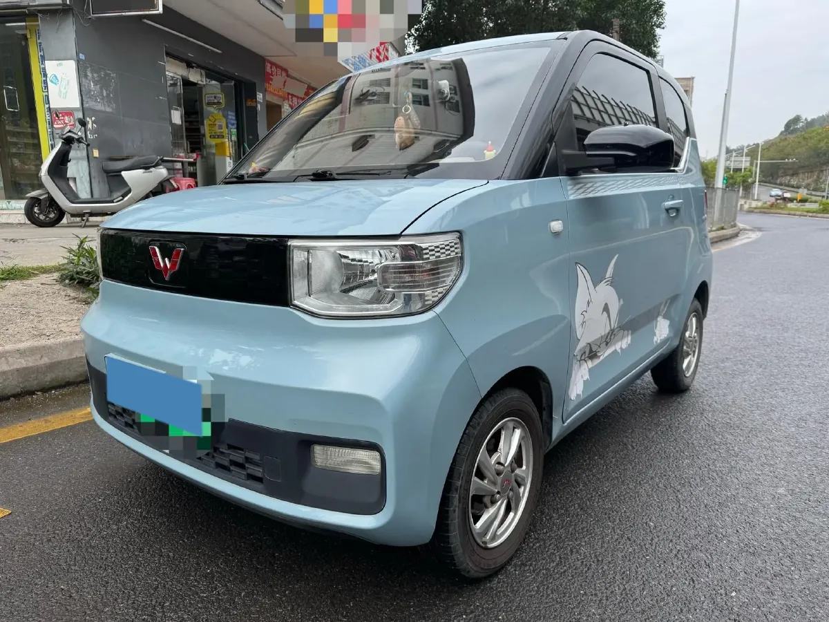 2021 WuLing HongGuang MINI EV BEV 13.9KWH,autocango,china used car exporter,china ev exporter,chinese used car exporter,chinese used ev exporter