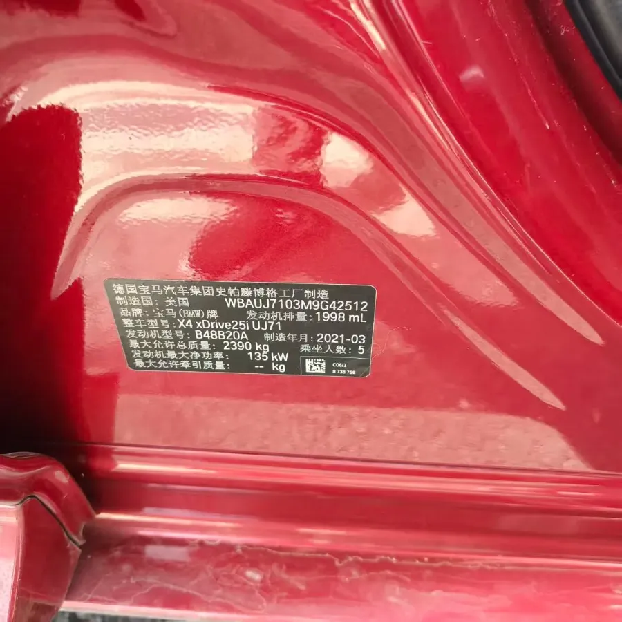 2021 BMW X4 2.0T 184HP L4 8AT,autocango,china used car exporter,china ev exporter,chinese used car exporter,chinese used ev exporter