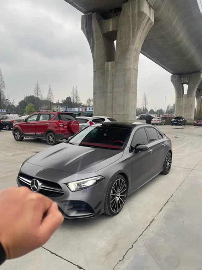 2019 Mercedes-Benz A AMG 2.0T 306HP L4 7DCT,autocango,china used car exporter,china ev exporter,chinese used car exporter,chinese used ev exporter