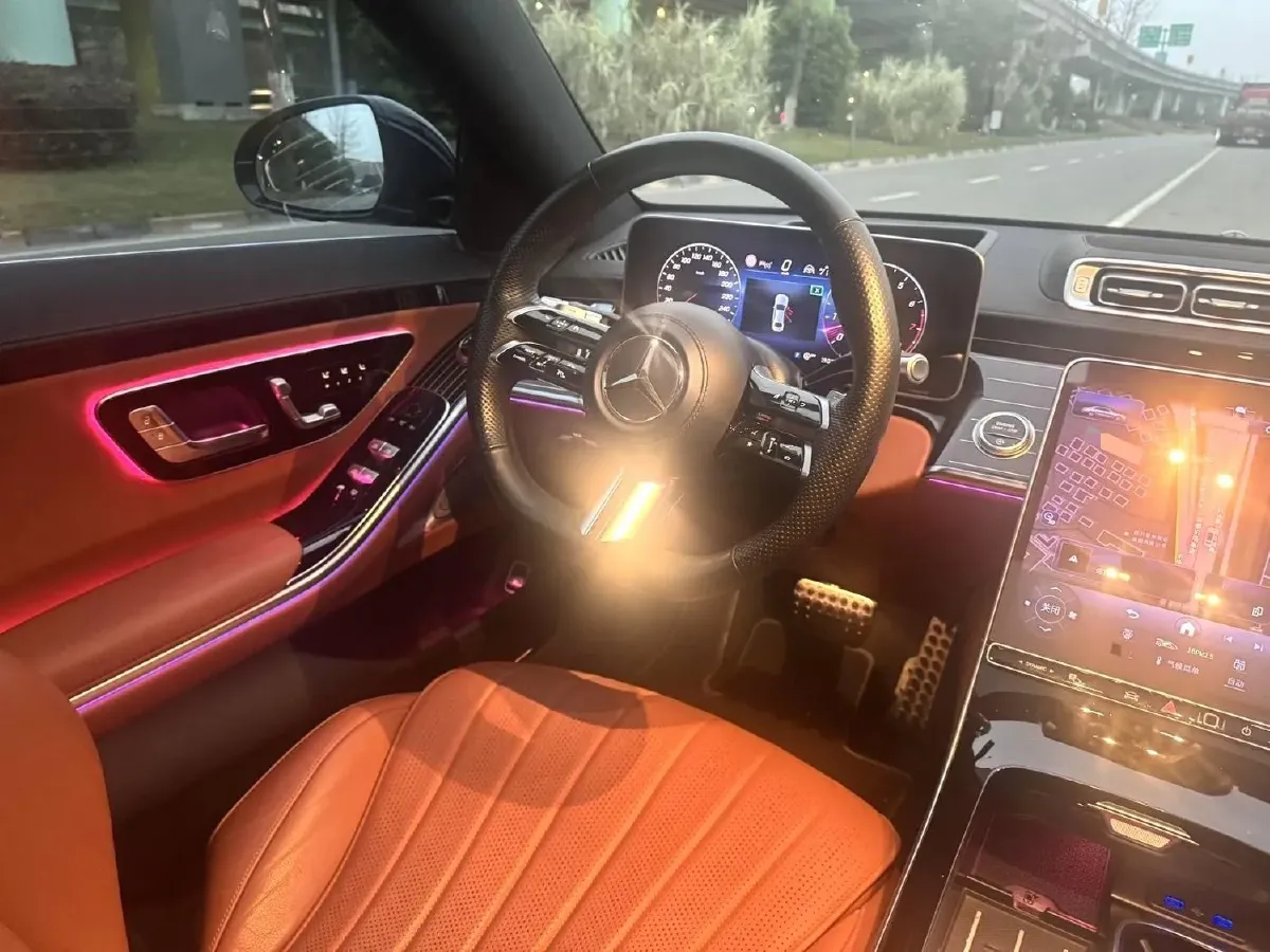 2022 Mercedes-Benz S Class 2.5T 367HP L6 9AT,autocango,china used car exporter,china ev exporter,chinese used car exporter,chinese used ev exporter