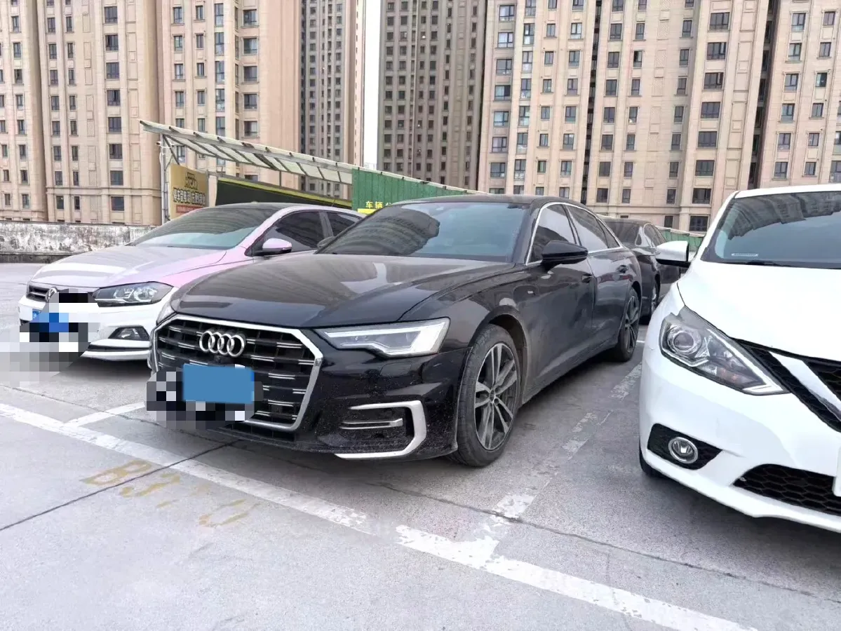 2023 Audi A6L 2.0T 190HP L4 7DCT,autocango,china used car exporter,china ev exporter,chinese used car exporter,chinese used ev exporter