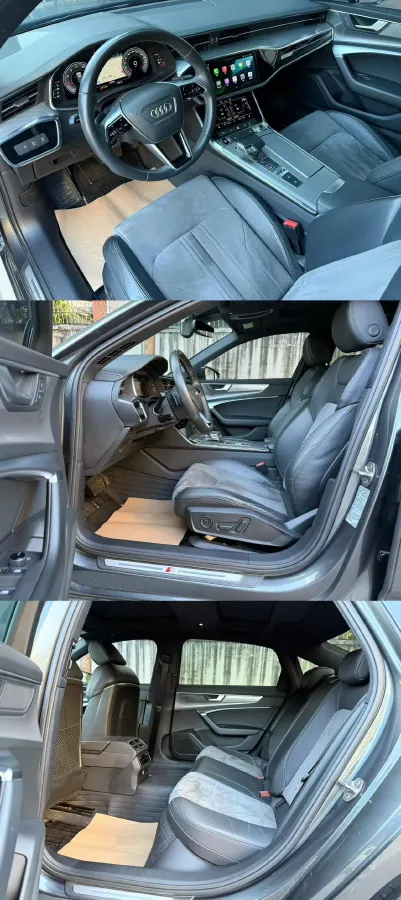 2020 Audi A6L 2.0T 224HP L4 7DCT,autocango,china used car exporter,china ev exporter,chinese used car exporter,chinese used ev exporter