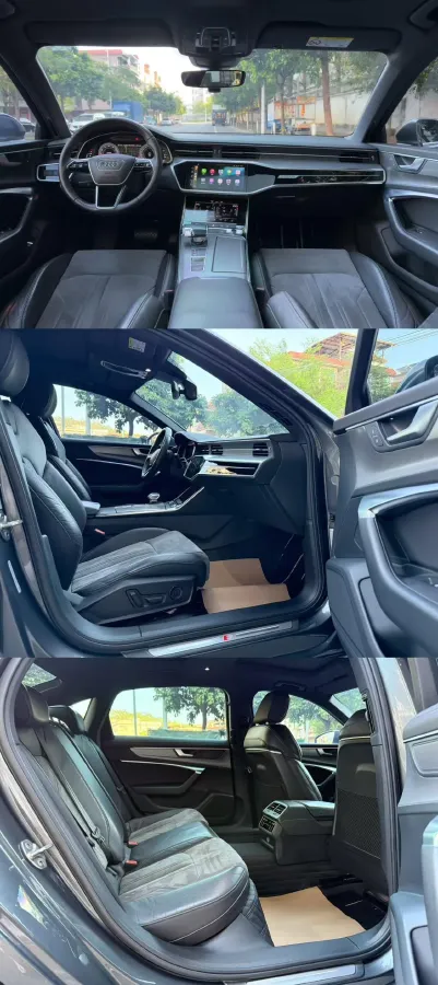 2020 Audi A6L 2.0T 224HP L4 7DCT,autocango,china used car exporter,china ev exporter,chinese used car exporter,chinese used ev exporter