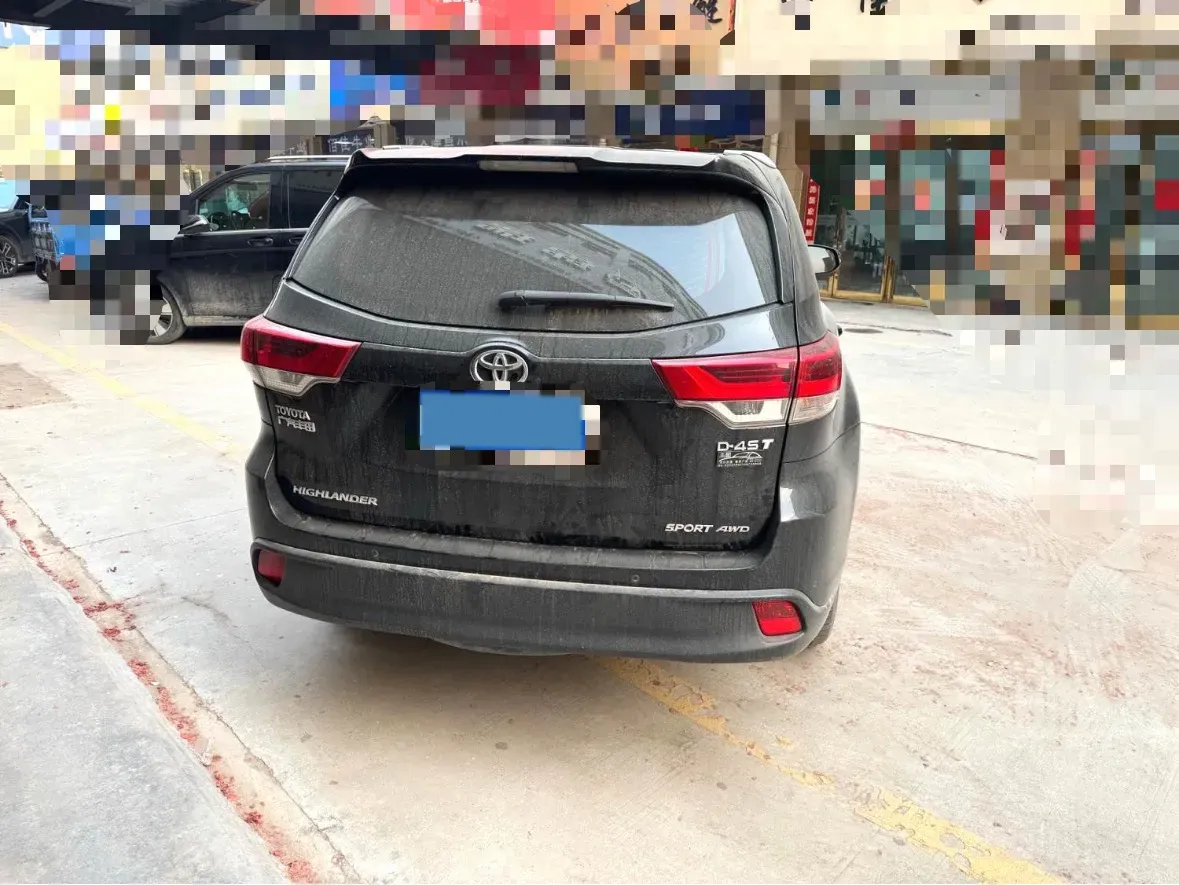 2018 Toyota Highlander 2.0T 220HP L4 6AT,autocango,china used car exporter,china ev exporter,chinese used car exporter,chinese used ev exporter
