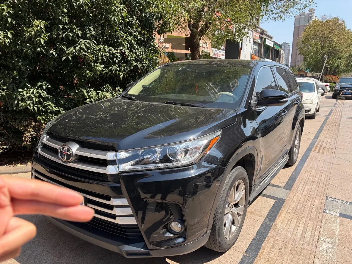 2018 Toyota Highlander 2.0T 220HP L4 6AT,autocango,china used car exporter,china ev exporter,chinese used car exporter,chinese used ev exporter
