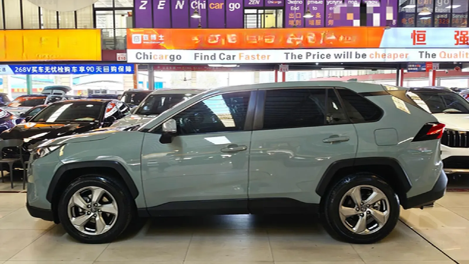 2021 Toyota RAV4 2.0L 171HP L4 CVT,autocango,china used car exporter,china ev exporter,chinese used car exporter,chinese used ev exporter
