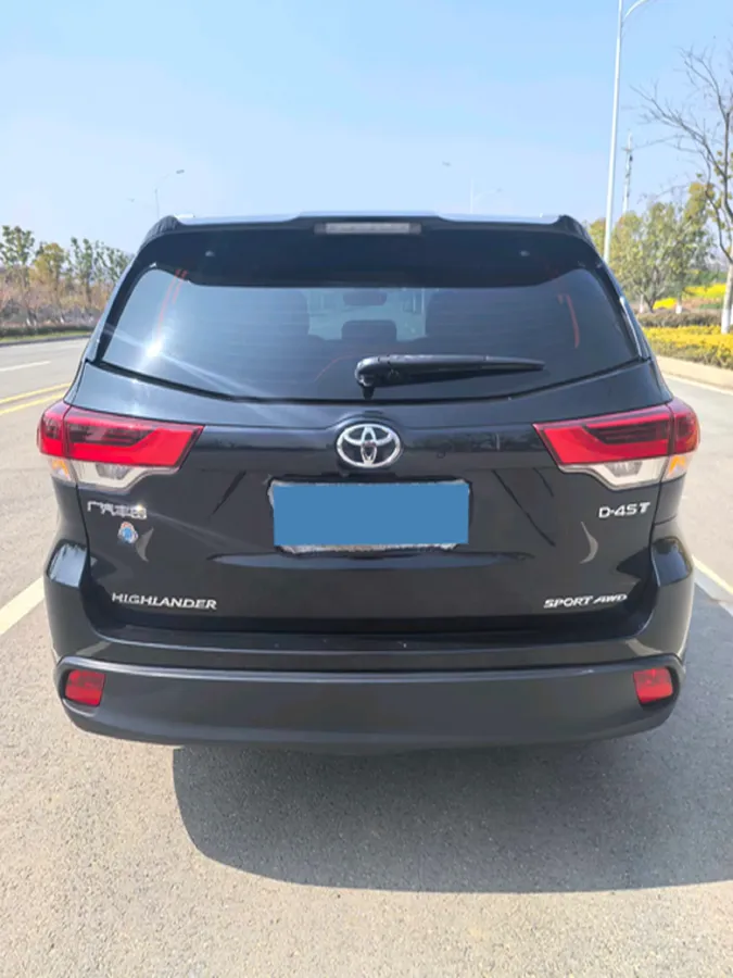 2021 Toyota Highlander 2.0T 220HP L4 6AT,autocango,china used car exporter,china ev exporter,chinese used car exporter,chinese used ev exporter