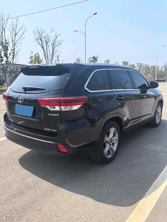 2021 Toyota Highlander 2.0T 220HP L4 6AT,autocango,china used car exporter,china ev exporter,chinese used car exporter,chinese used ev exporter
